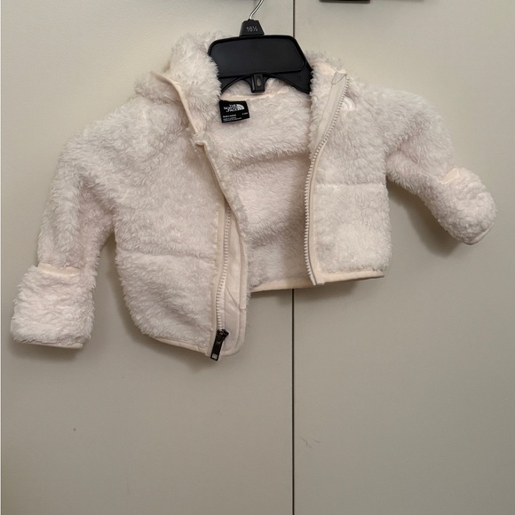 The North Face Infant Campshire Hoodie Fleece Jacket in Gardenia size 3-6 months - Picture 1 of 2